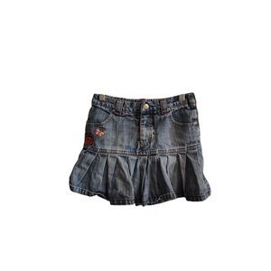 Faded Glory‎ Glory Girls Size 8 Blue Denim Skirt.
